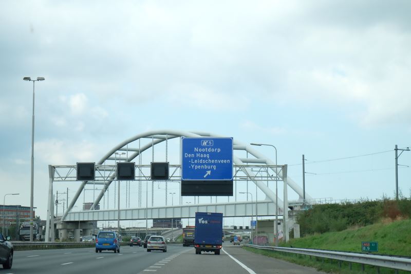 Exit five coming from Utrecht