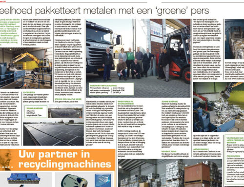 Ein Artikel in der Schrott-Zeitung über pressen von Metalle