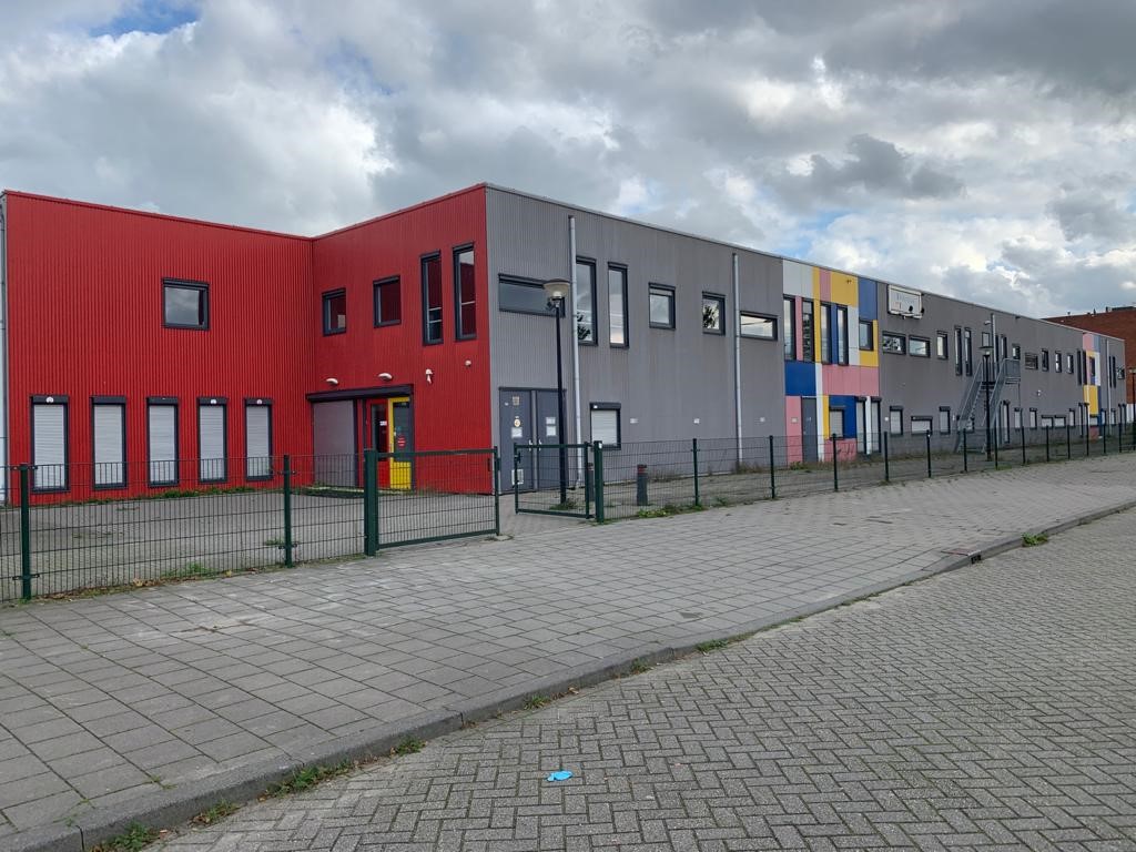 Container op locatie: Sloopproject Mondriaan College